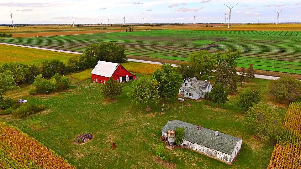 Farmland near Rossville, Vermilion County